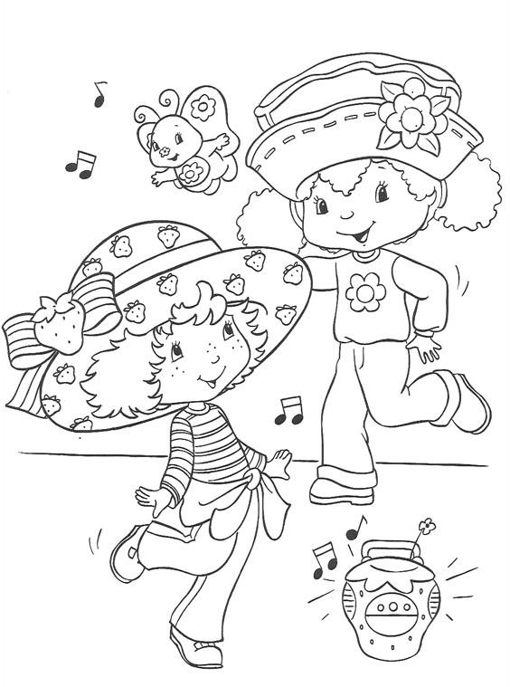 coloriage charlotte danse